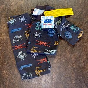Hanna Andersson Star Wars PJs short sleeve/shorts NWT size 120/6-7. Discontinued